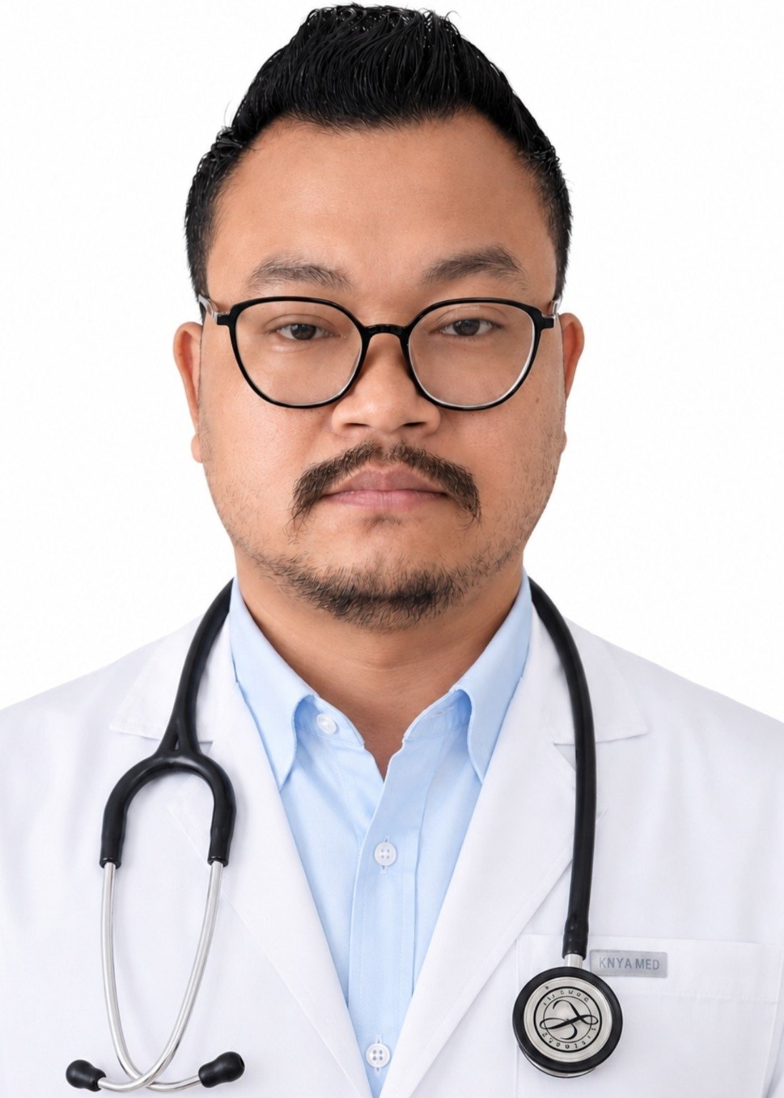 Professional portrait of Dr. Sachin Swargiary